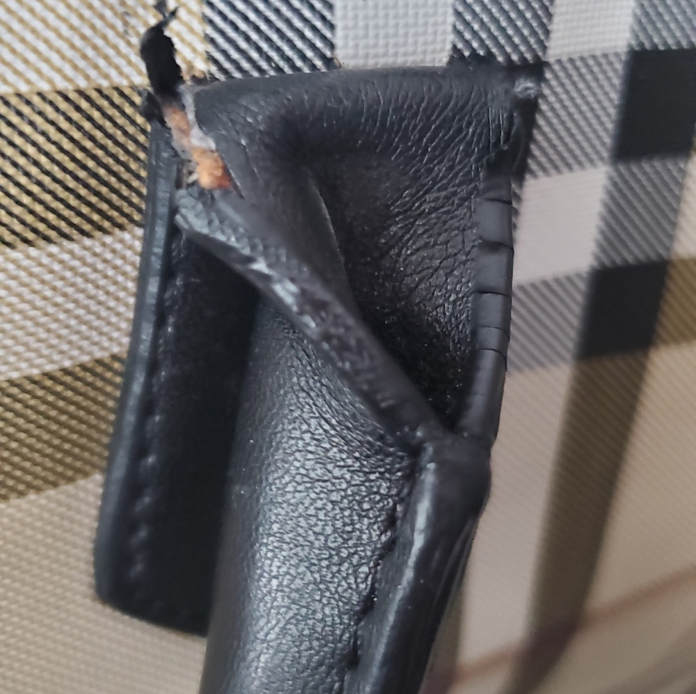 Authentic Vintage Burberry Nova Check Mini Tote - Picture 14 of 16
